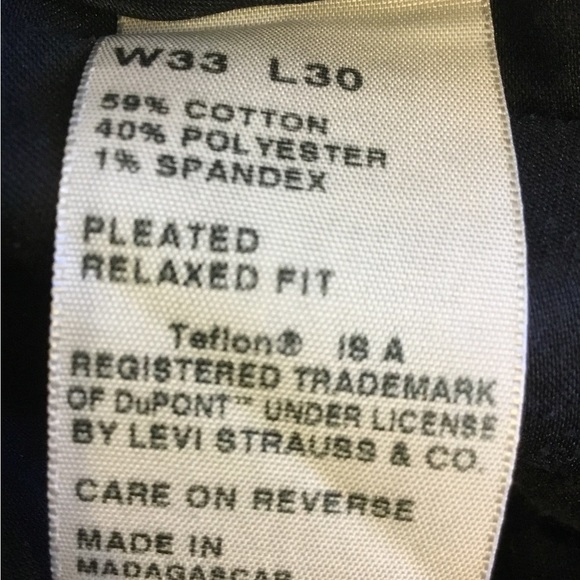 DOCKERS brown men’s pants 33 x 30. slight stretch = 1% spandex - Picture 4 of 6